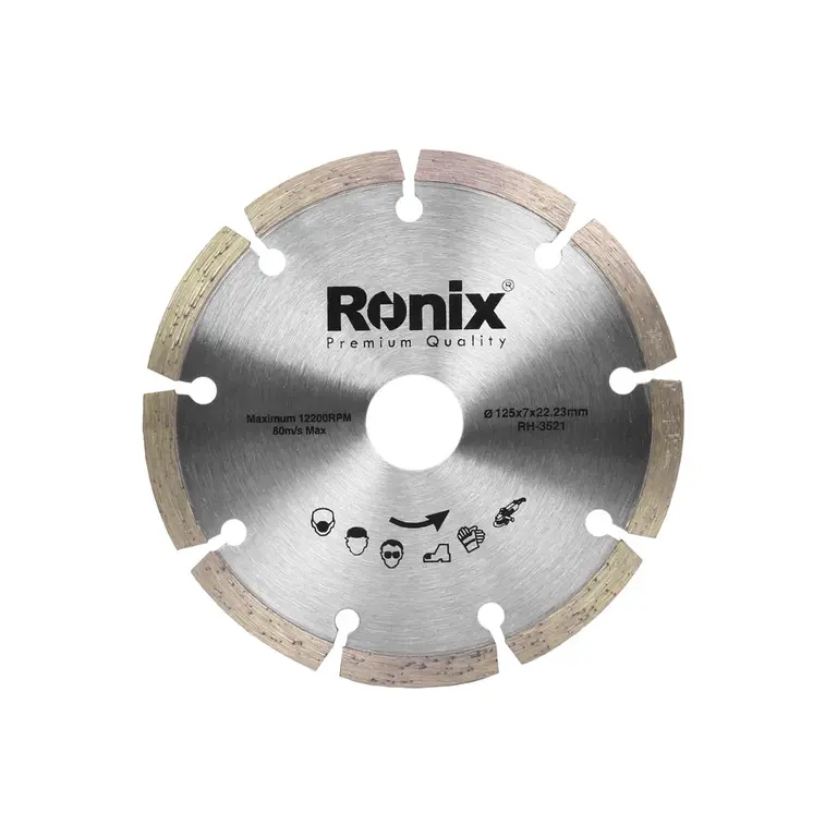 Disco De Corte Diamantado 125mm Ronix Rh-3521